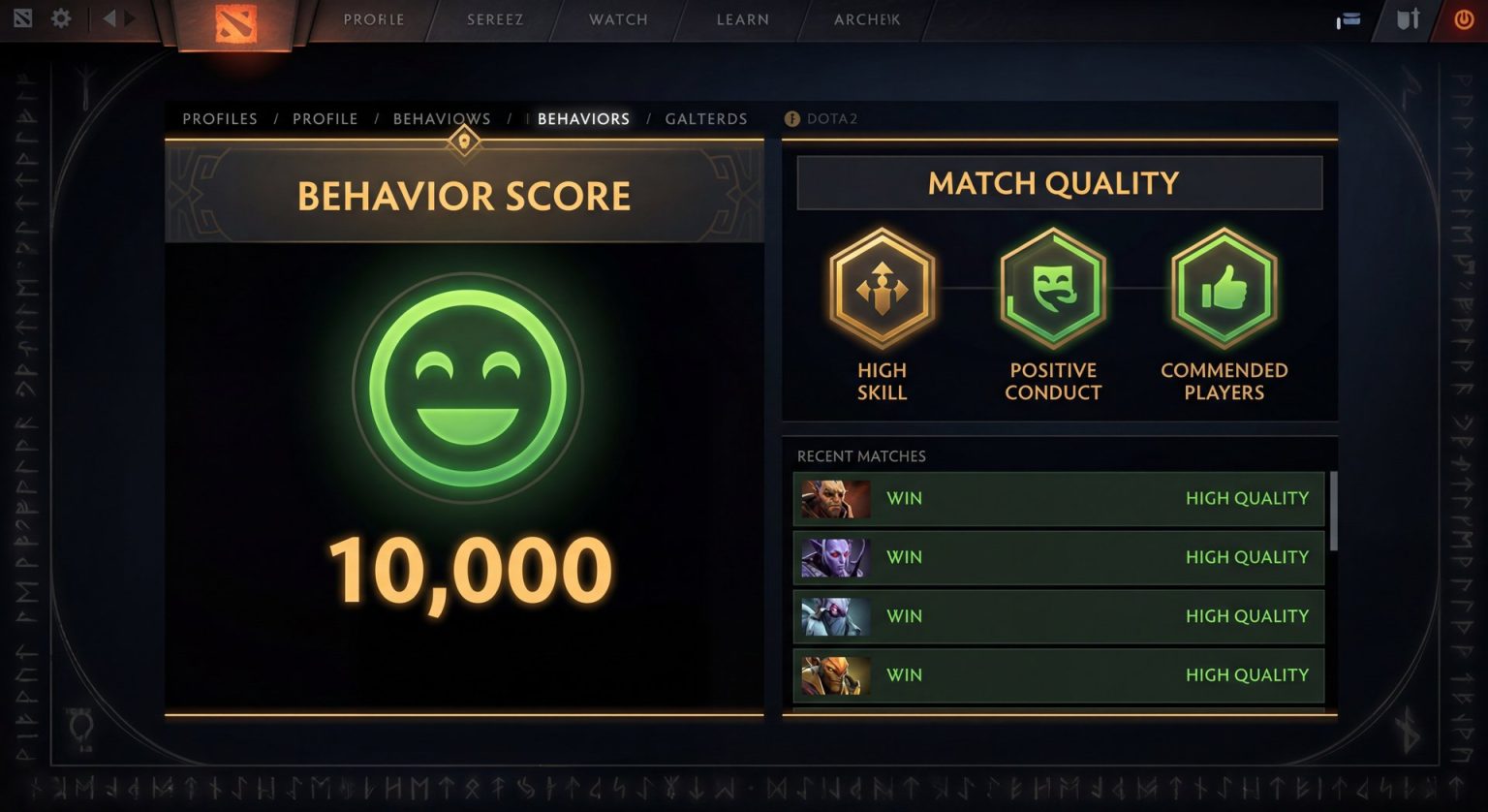 How Behavior Score Affects Every Aspect of Your Dota 2 Experience ...