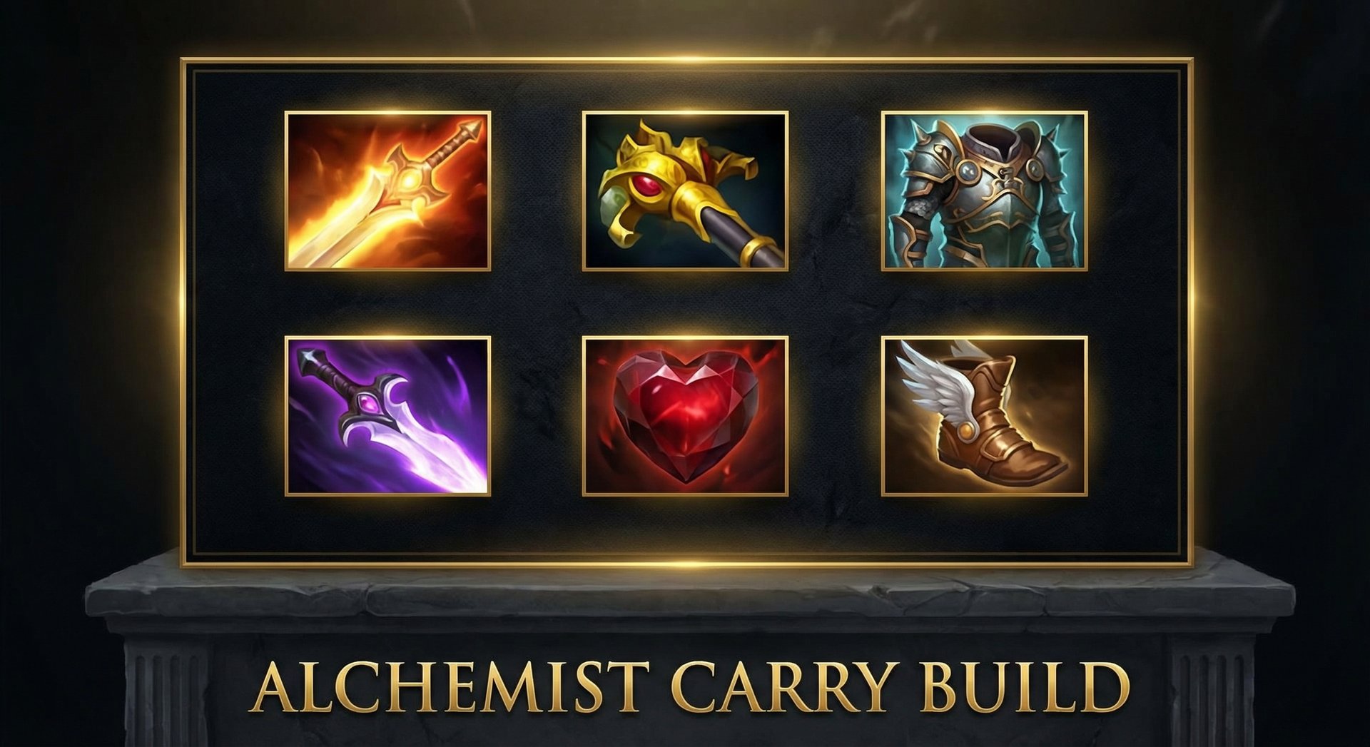 Alchemist item build progression - Radiance BKB Assault Cuirass