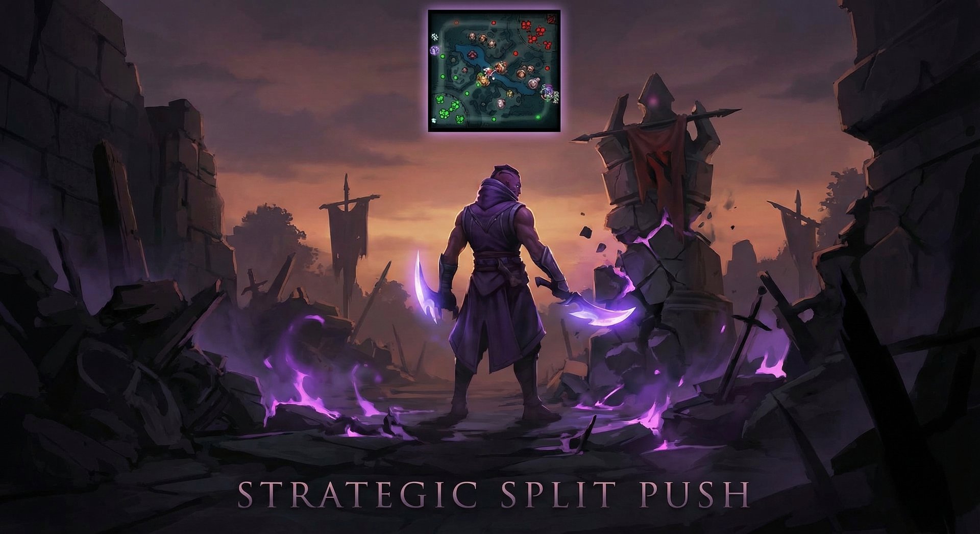 Anti-Mage split push strategy