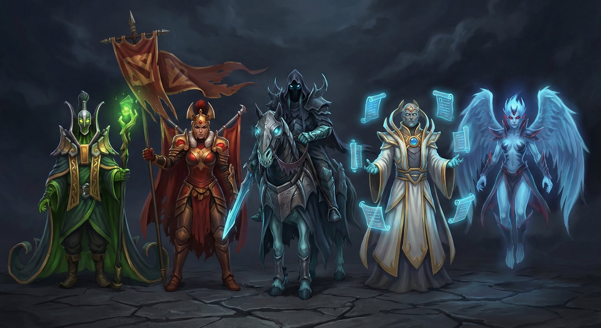 Five Dota 2 heroes that counter Bane including Rubick, Legion Commander, Abaddon, Oracle, and Vengeful Spirit