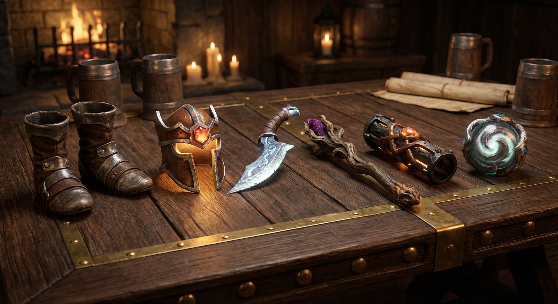 Brewmaster Dota 2 item build progression with Blink Dagger Aghanims Scepter and core items