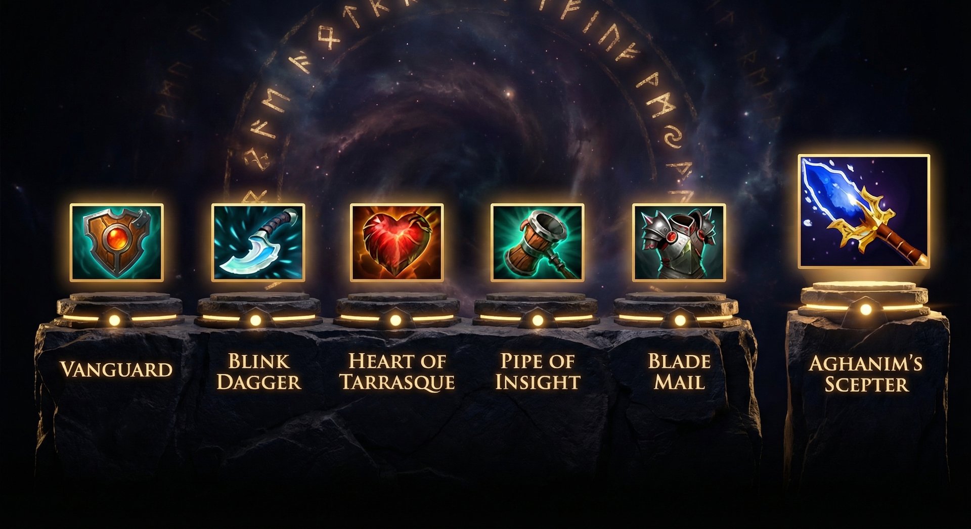 Centaur Warrunner item build progression