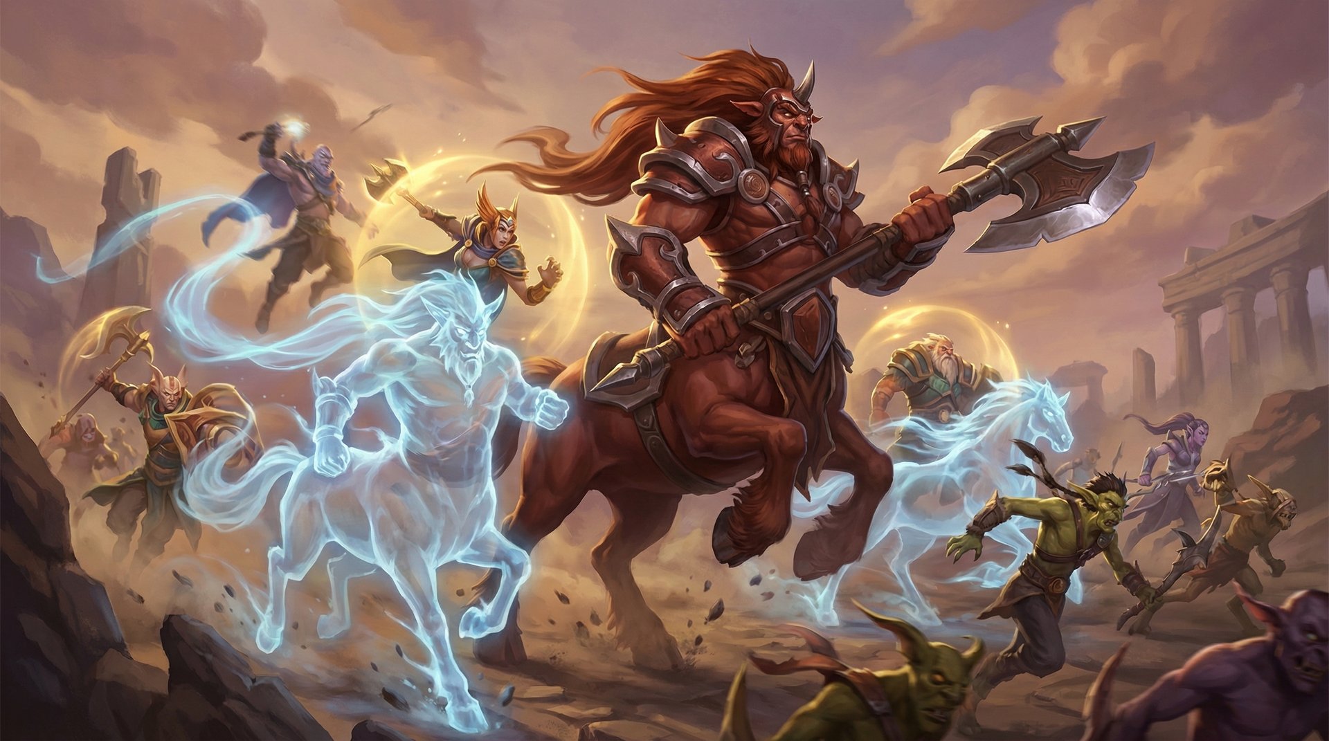 Centaur Warrunner using Stampede ultimate ability