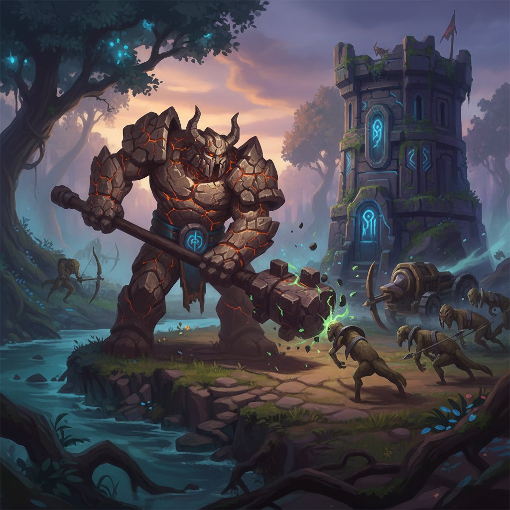 Earthshaker in laning phase offlane Dota 2