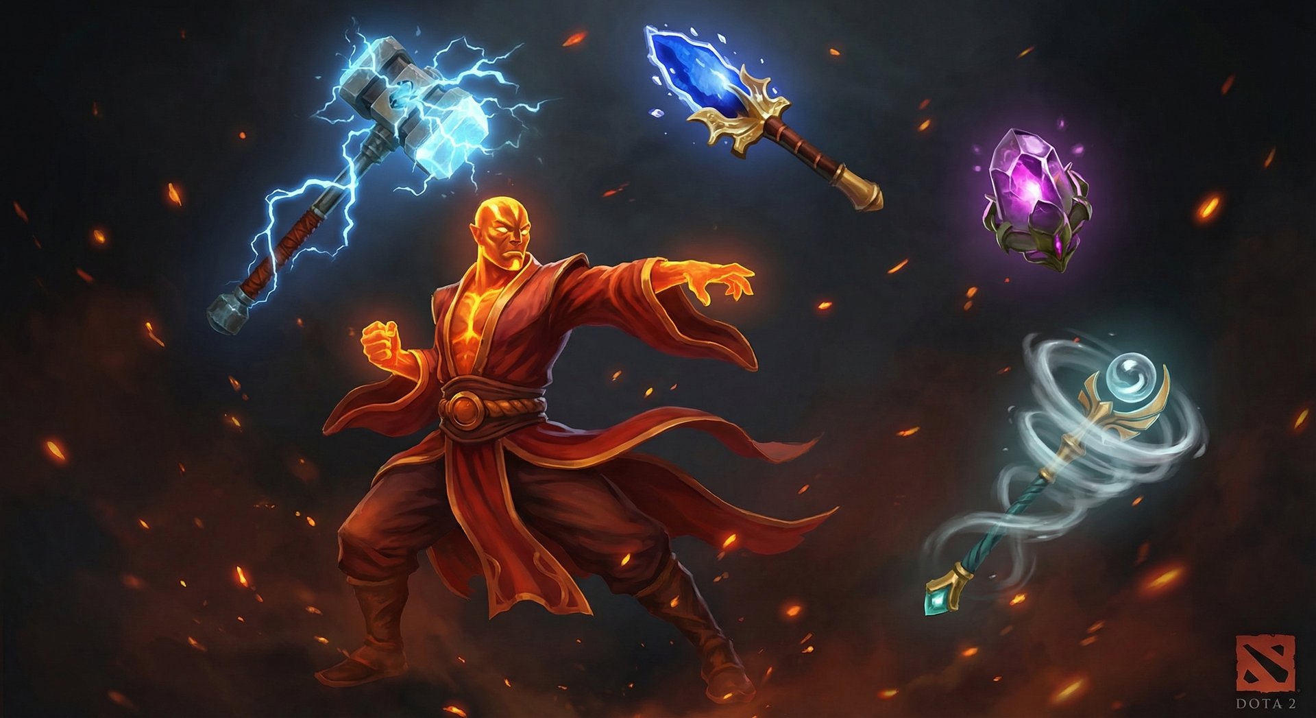 Ember Spirit item build progression in Dota 2