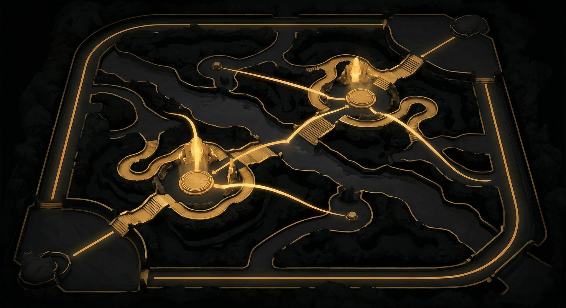 Dota 2 Patch 7.41 map changes showing new Tormentor positions