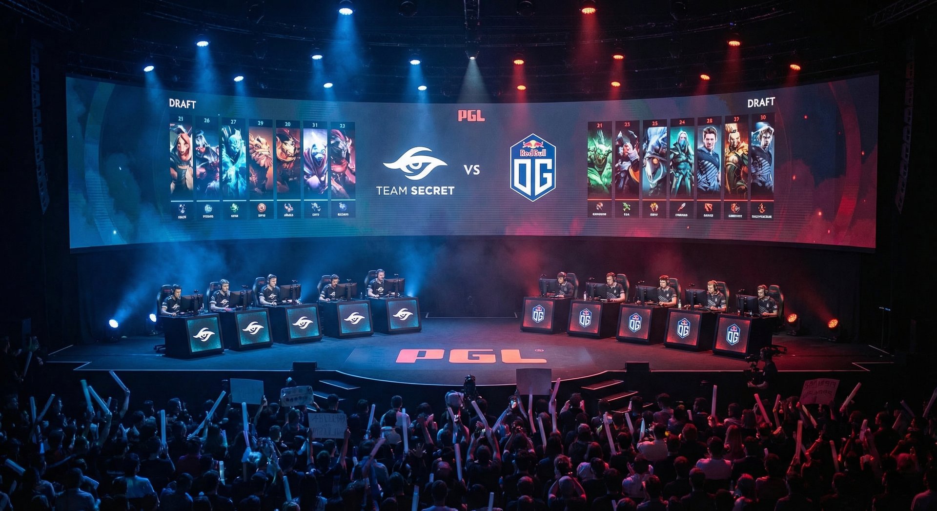 PGL Wallachia Dota 2 tournament stage