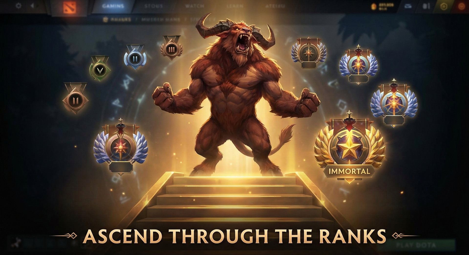 Primal Beast rank climbing guide for Dota 2 MMR