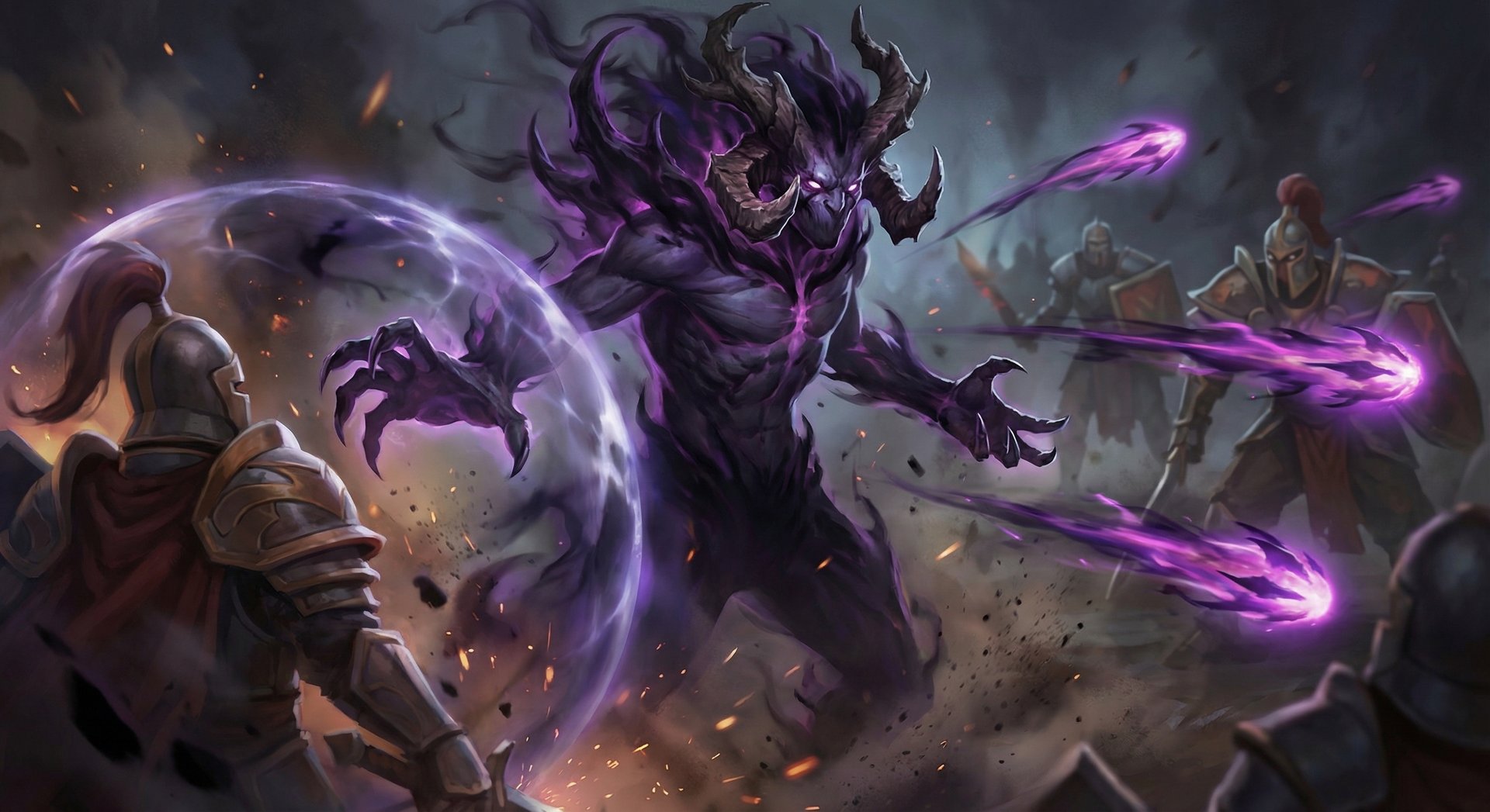Shadow Demon performing an advanced Disruption save technique in a high-skill play