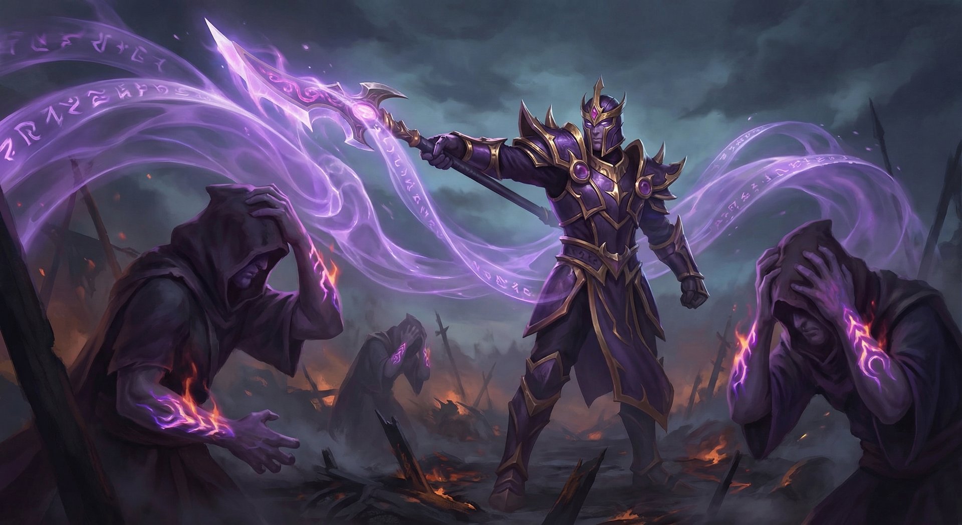 Silencer casting Arcane Curse ability in Dota 2
