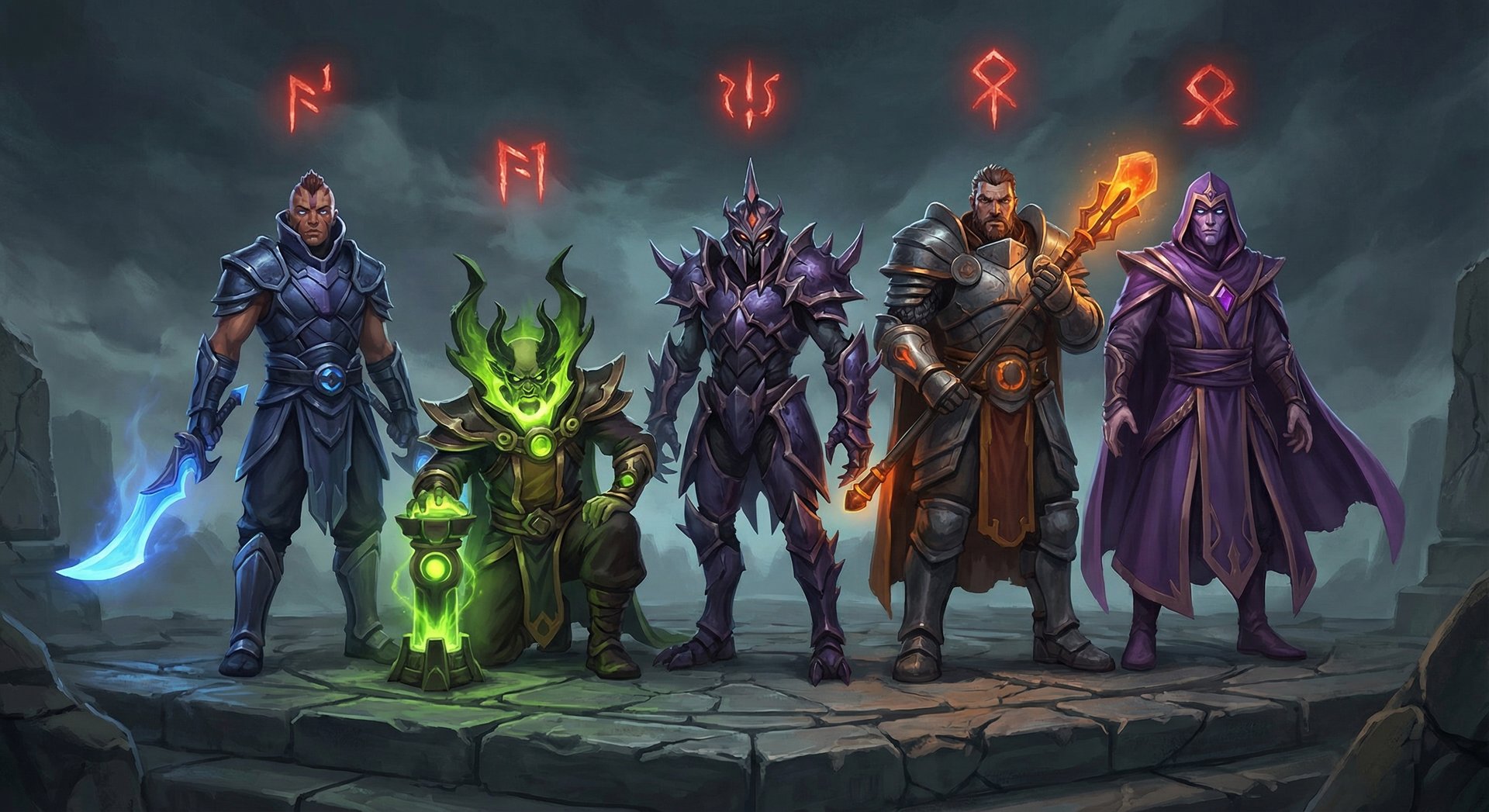 Counter heroes lineup against Skywrath Mage including Anti-Mage, Pugna, and Nyx Assassin