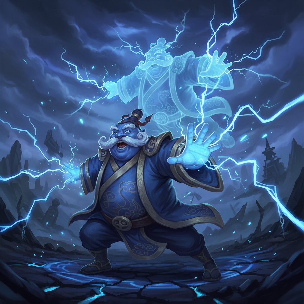 Storm Spirit casting Static Remnant ability in Dota 2