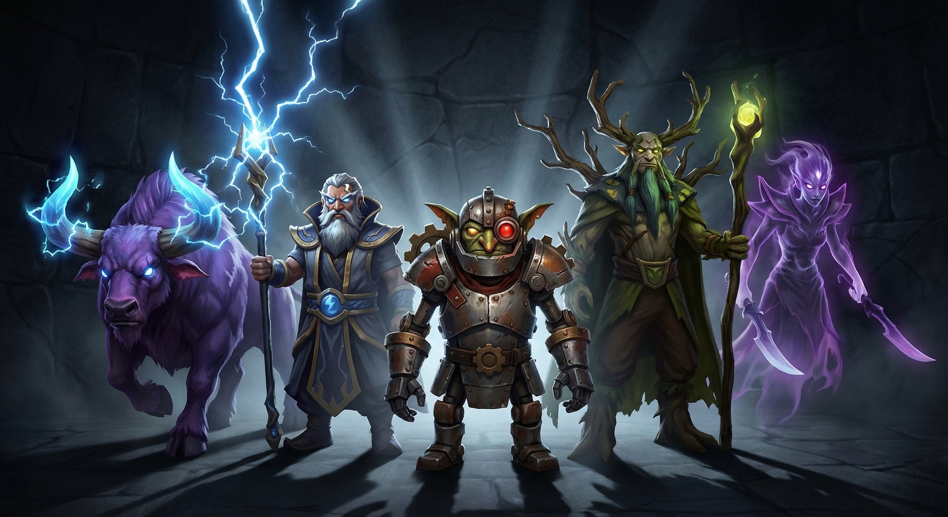 Five Dota 2 heroes that counter Tinker: Spirit Breaker, Zeus, Clockwerk, Nature Prophet, and Spectre