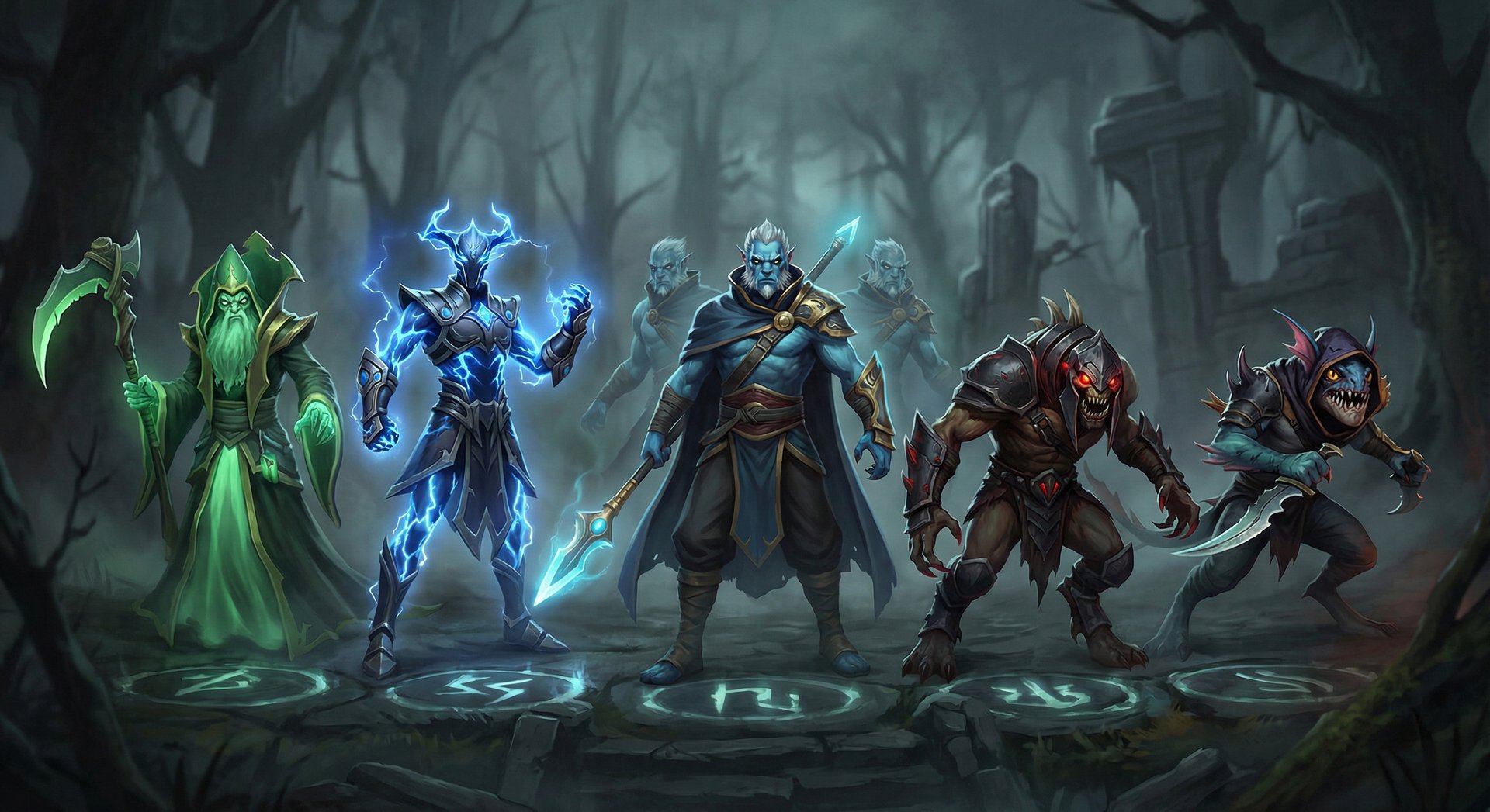 Counter heroes lineup against Underlord