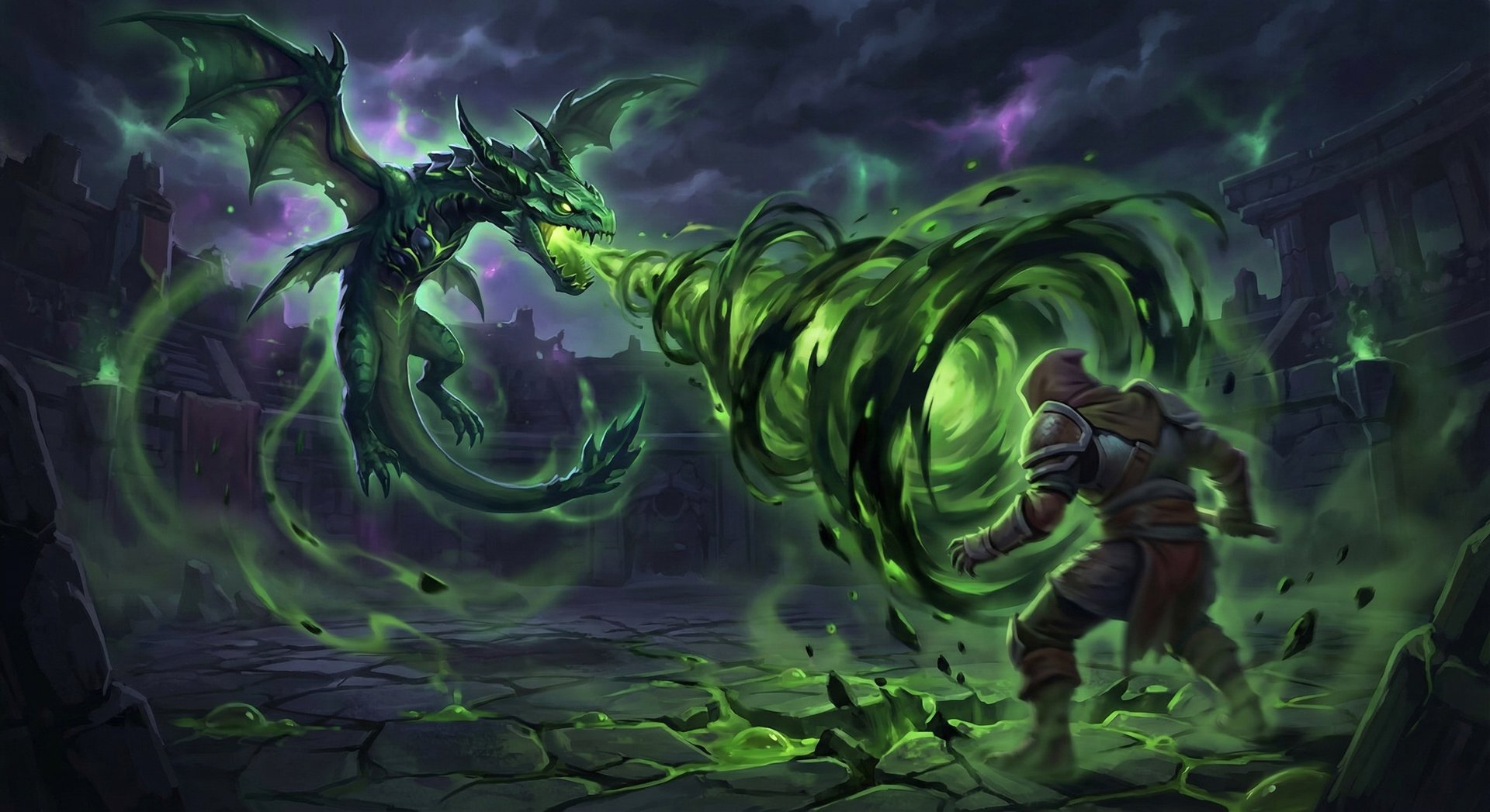 Viper unleashing Viper Strike ultimate toxic energy bolt