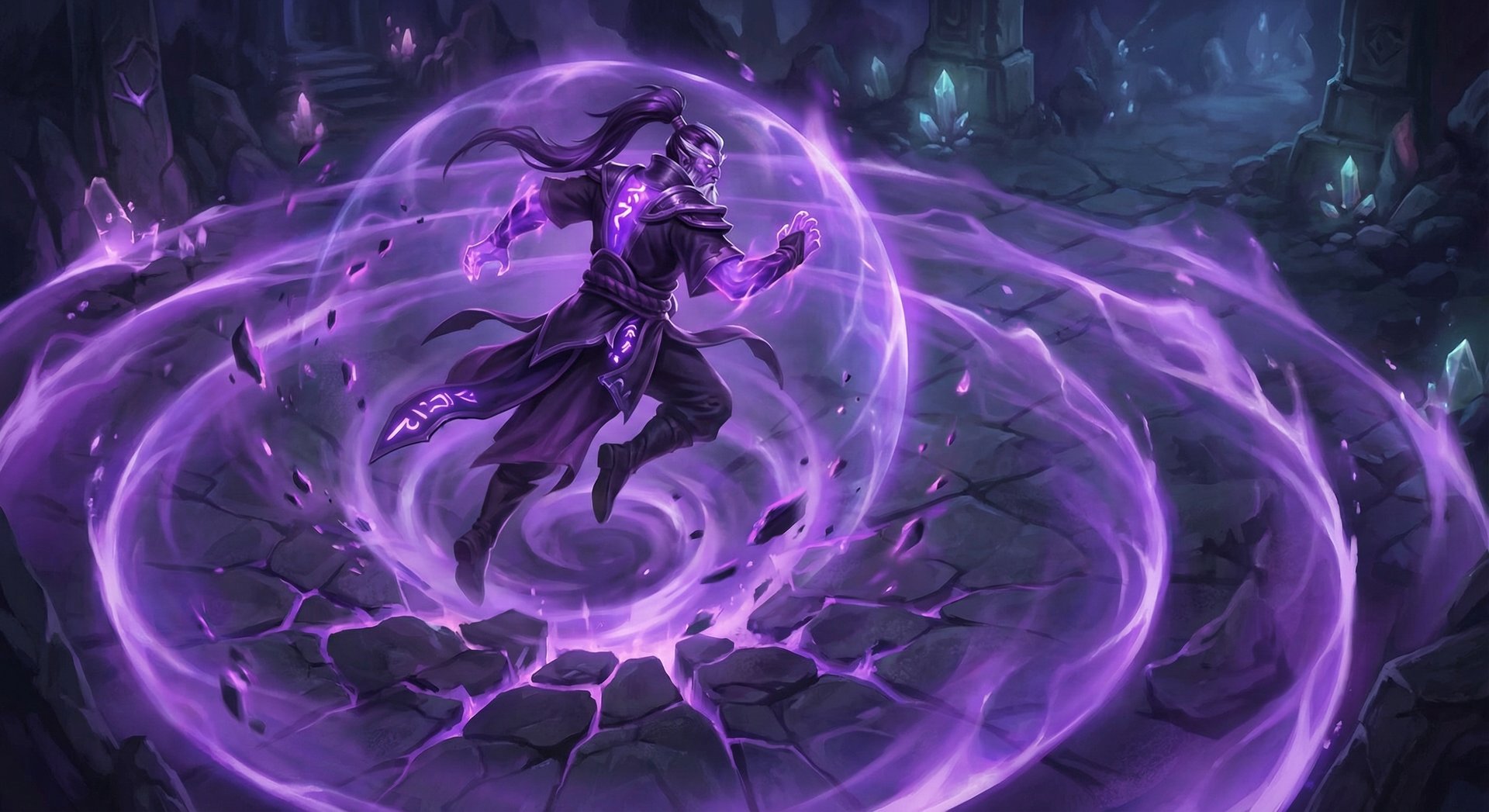 Void Spirit casting Resonant Pulse ability in Dota 2