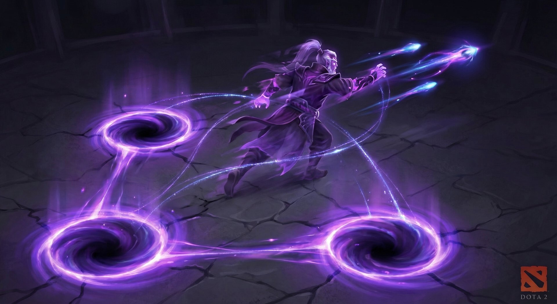 Void Spirit performing advanced combo technique in Dota 2