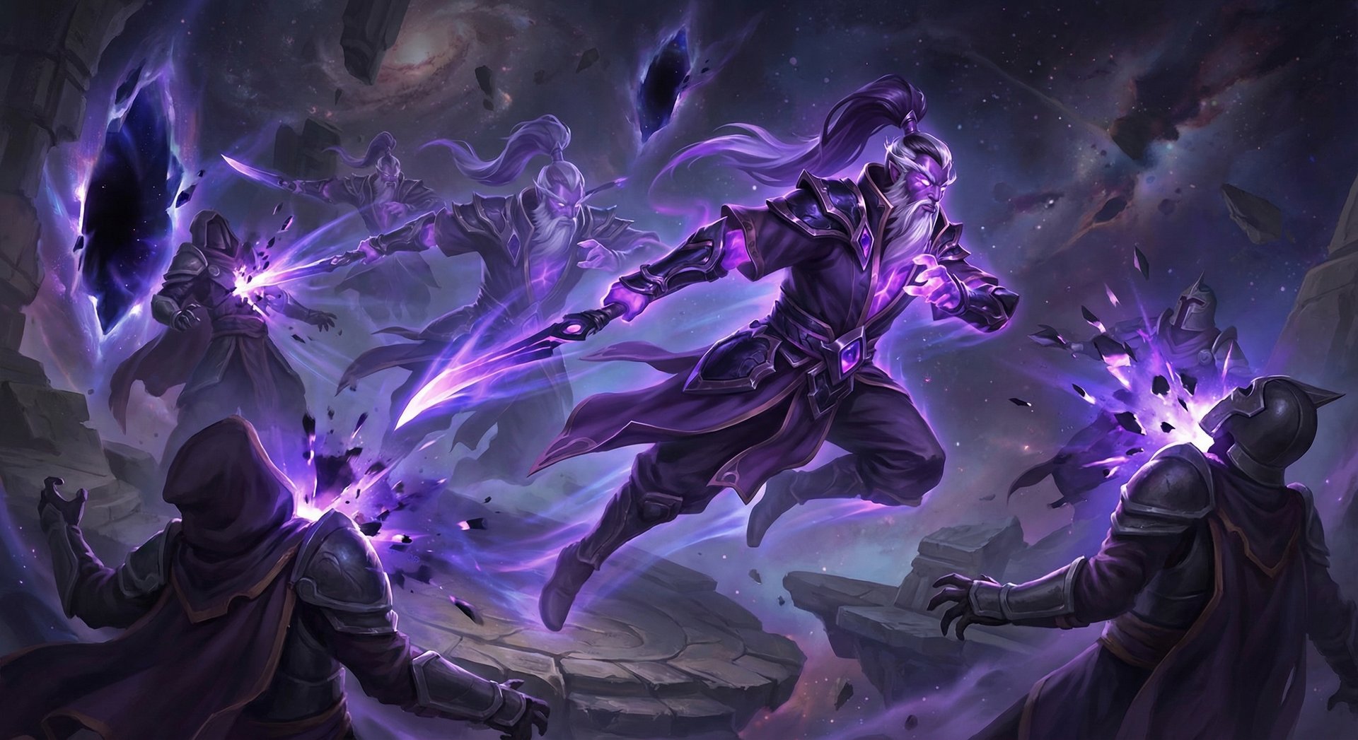 Void Spirit using Astral Step ultimate ability in Dota 2