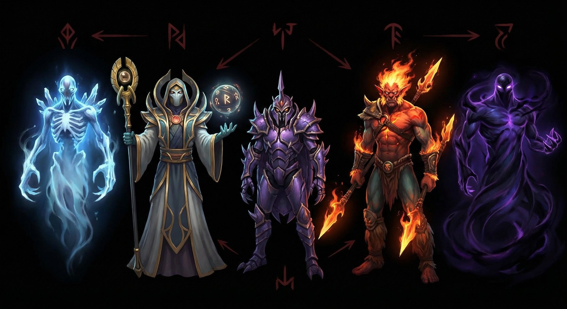 Five counter heroes against Winter Wyvern: Ancient Apparition, Oracle, Nyx Assassin, Huskar, and Enigma