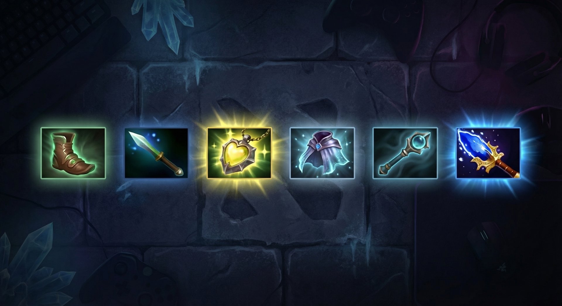 Winter Wyvern item build progression from early to late game