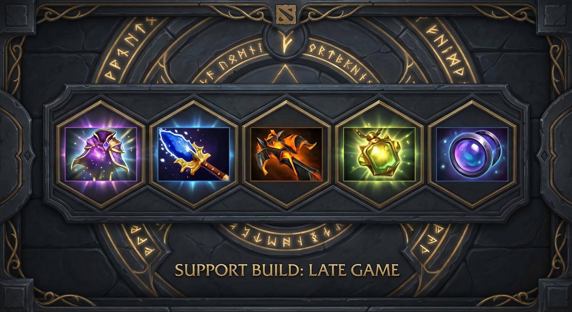 Witch Doctor item build progression for Dota 2 support