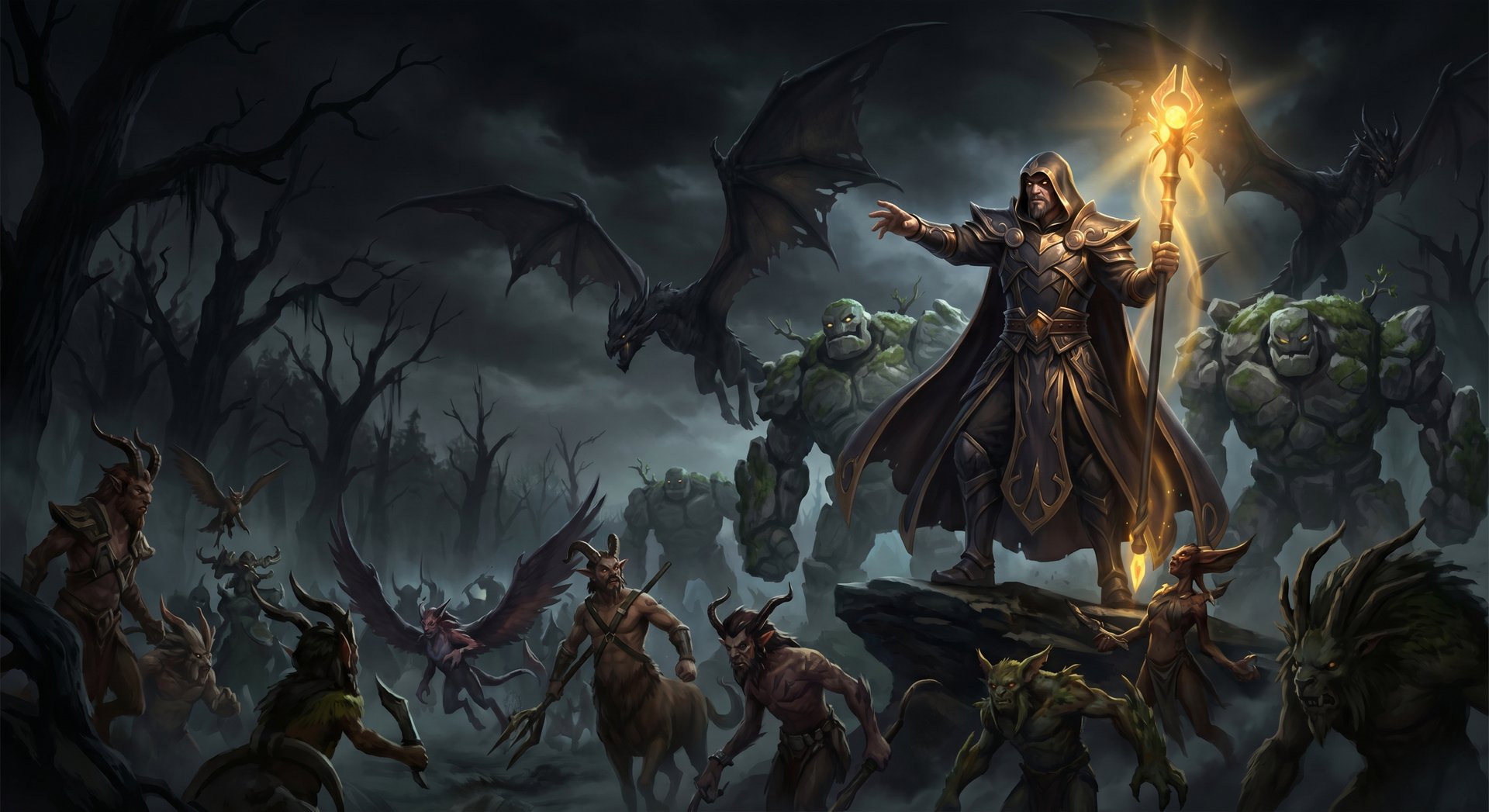 Chen commanding ancient creeps and dominated neutrals in Patch 7.41b Dota 2