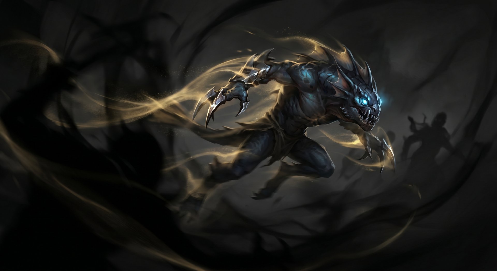 Slark leaping through shadows with agility essence effects from Patch 7.41b rework