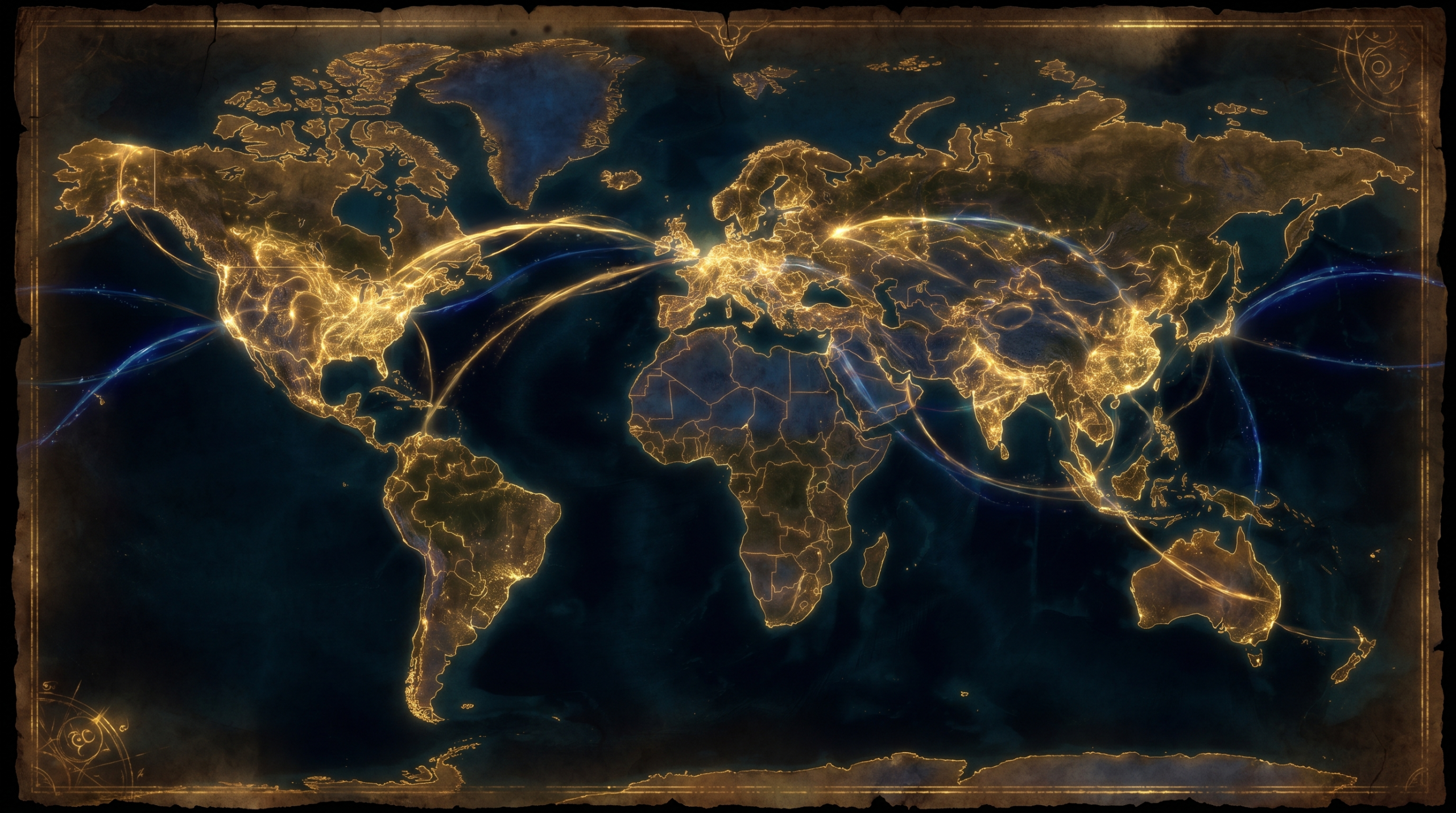 World map with Dota 2 server regions highlighted in gold for EU, SEA, and NA, wi