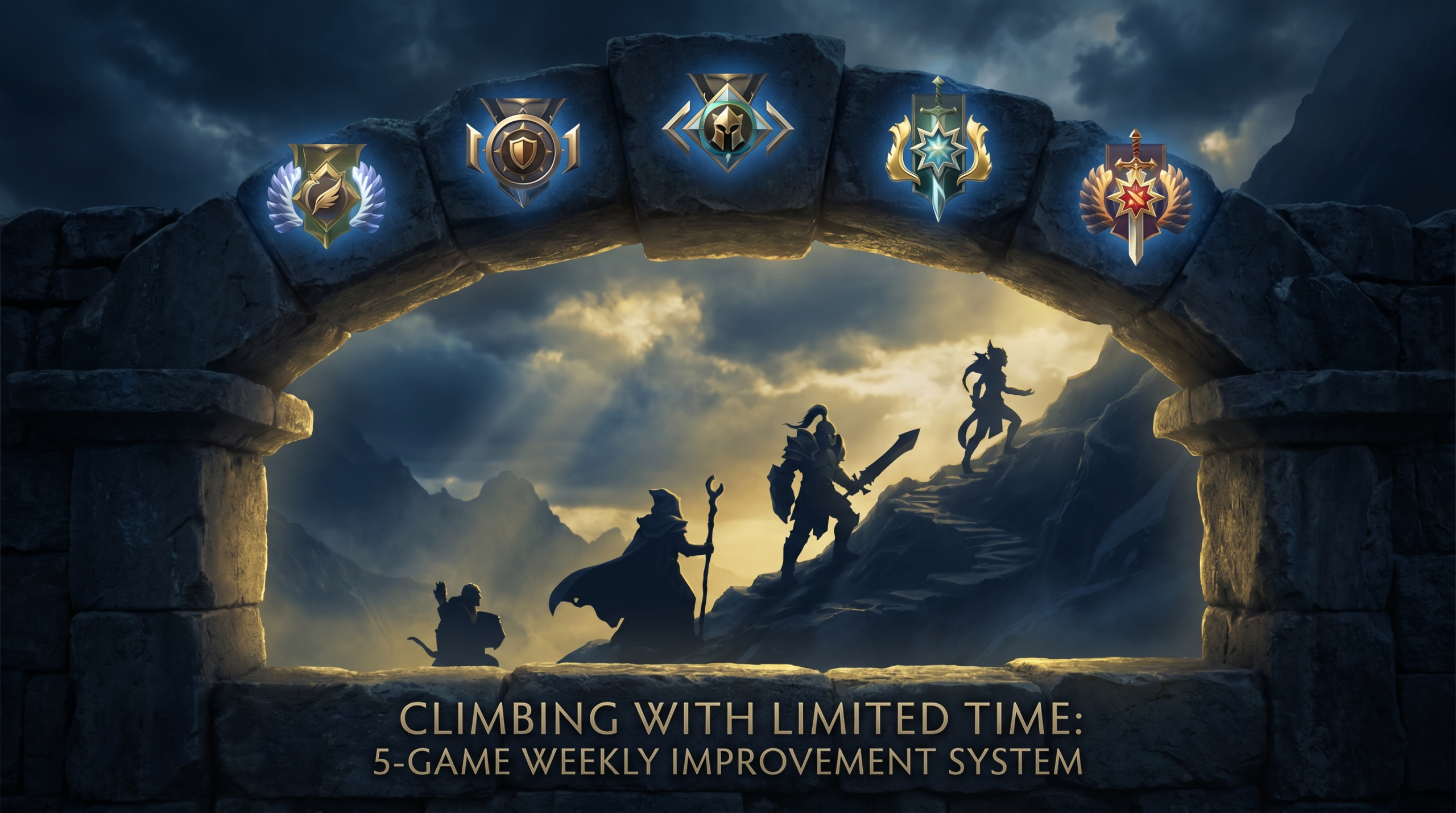 Climbing With Limited Time: 5-Game Weekly Improvement System