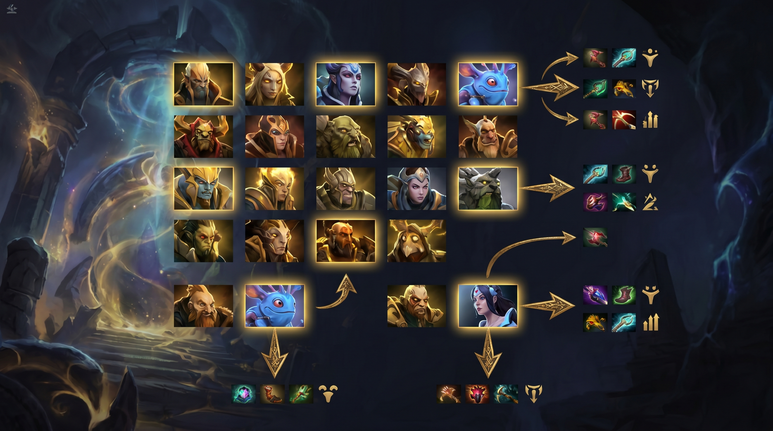 Drafting Solo Queue Flexible Openers illustration