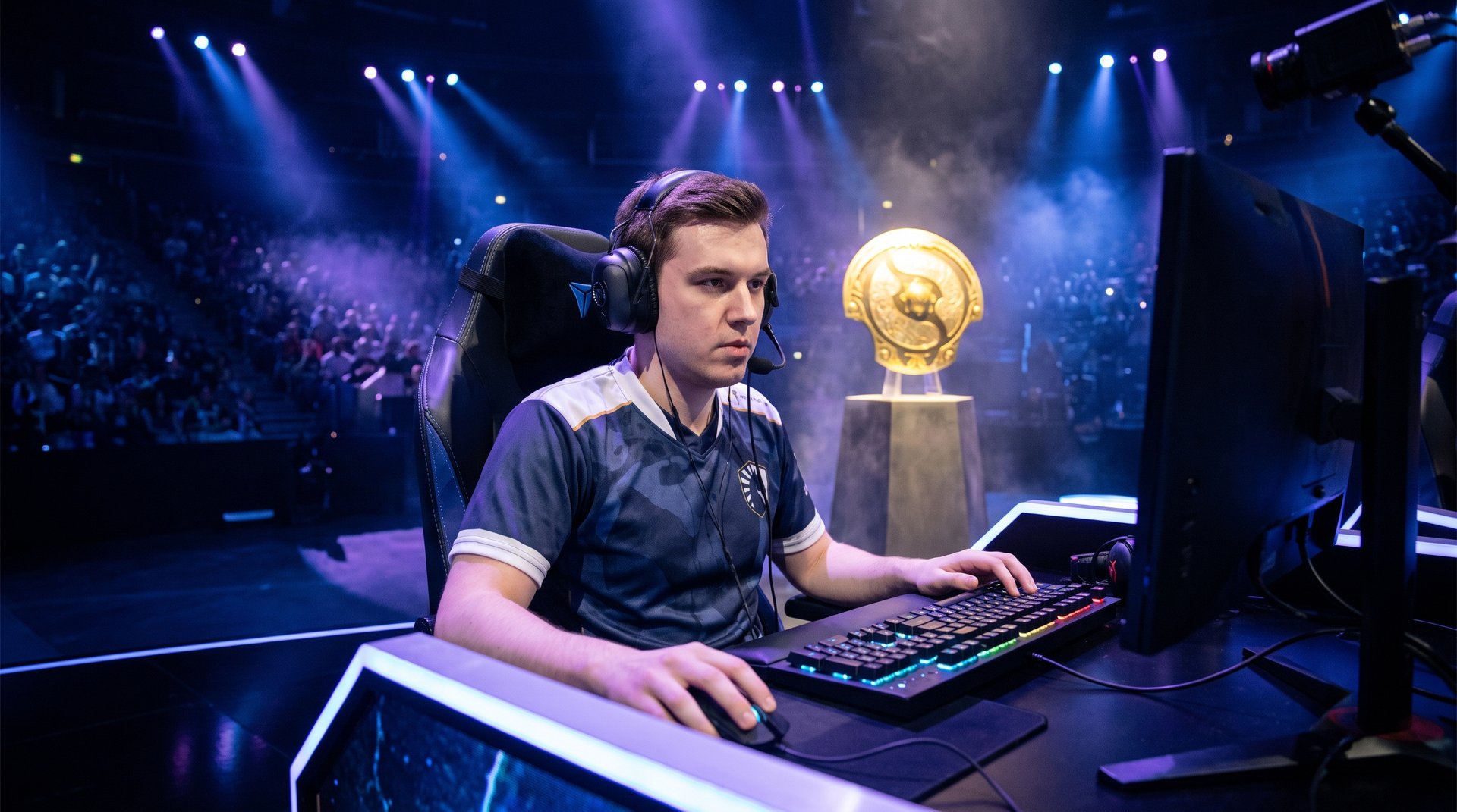 Team Yandex at EWC 2026 -- Watson the top-rated carry player on stage in Paris