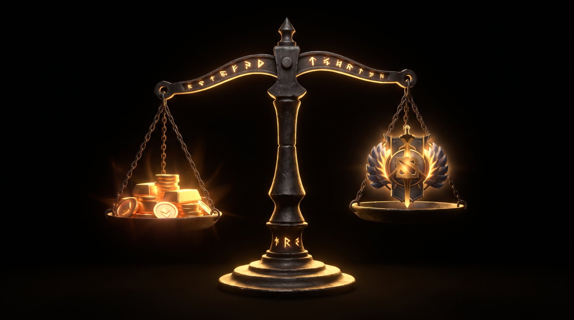 Dota 2 boosting value vs price balance -- gold rank medal and coins