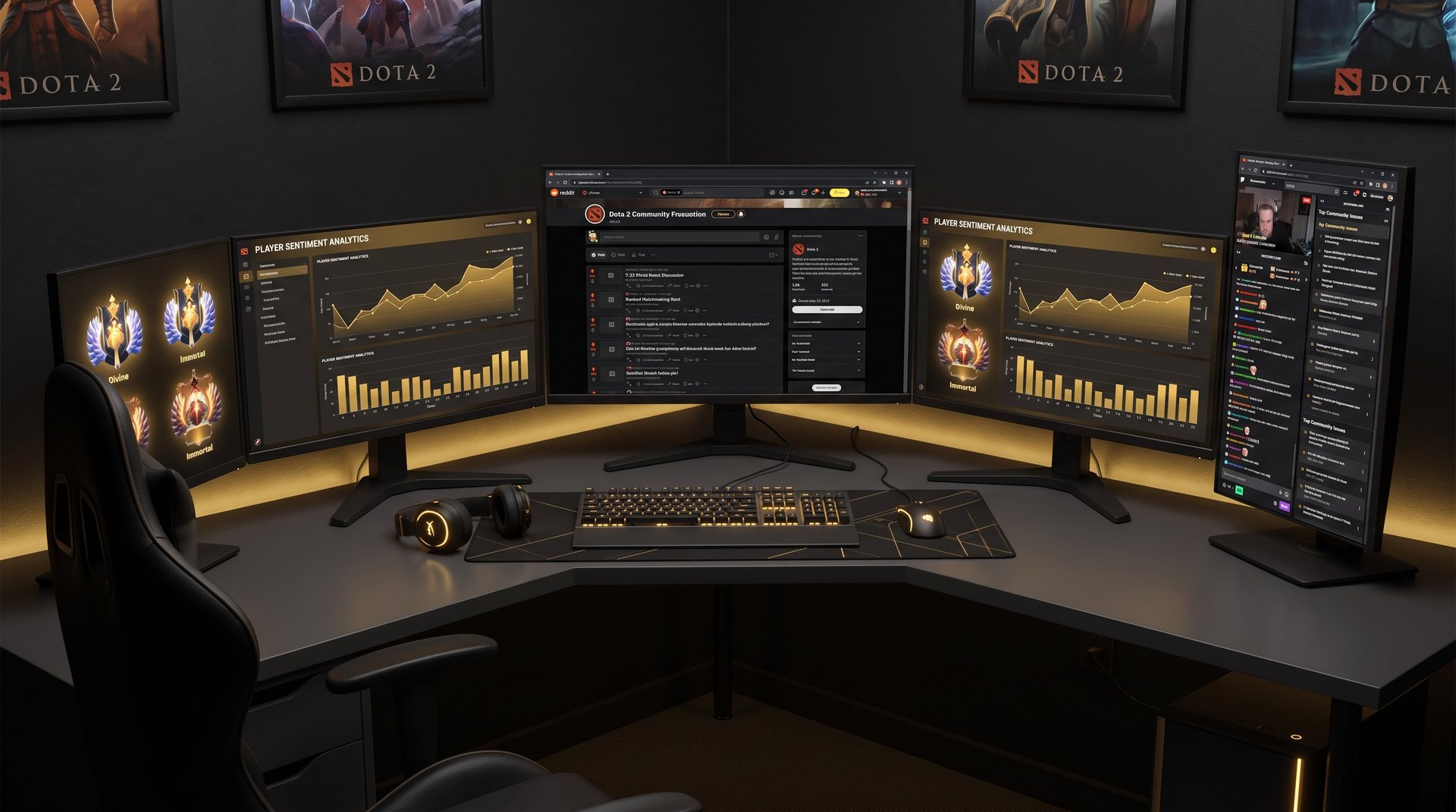 Dota 2 community sentiment analysis on boosting services