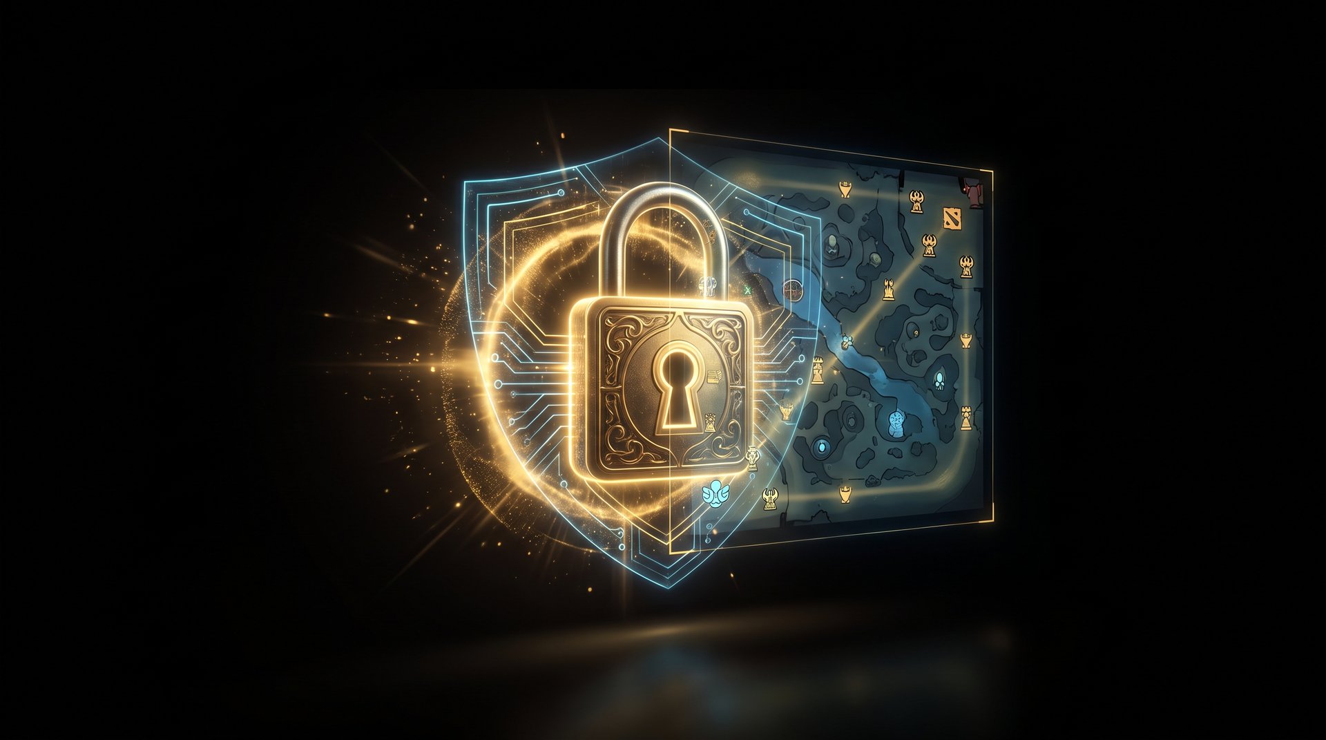 Account security and privacy protection during a Dota 2 MMR boost