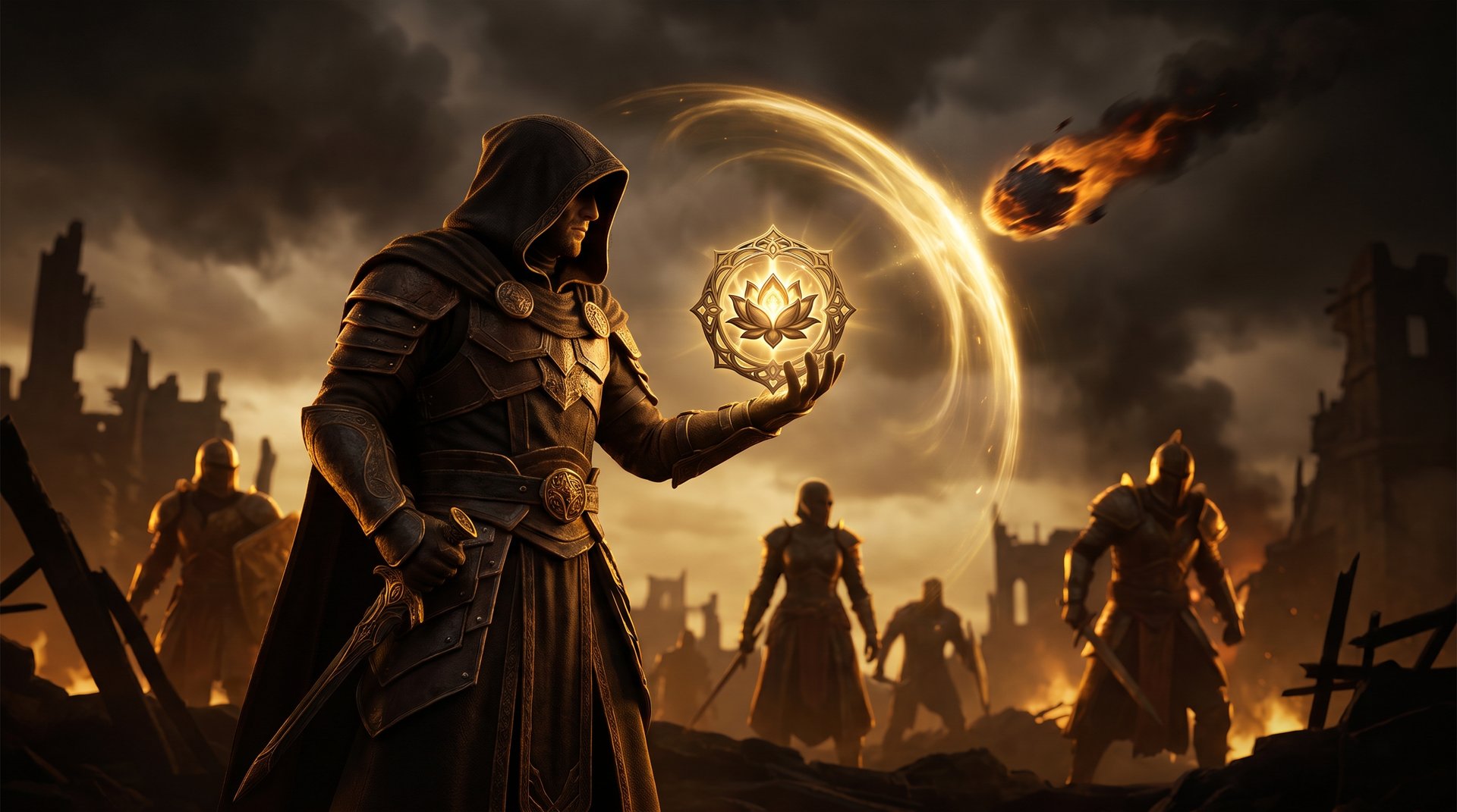Dota 2 support hero using Lotus Orb to reflect an enemy spell