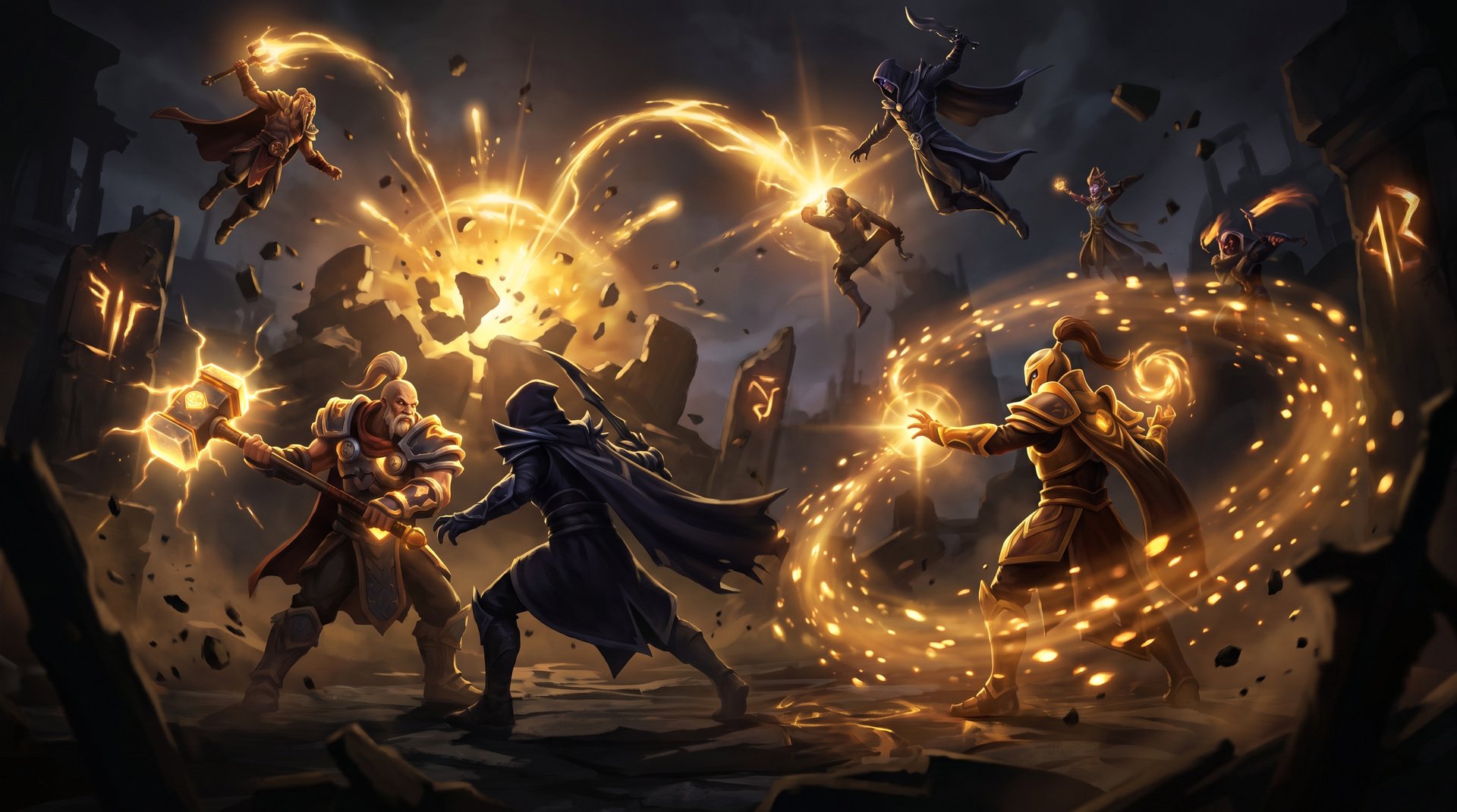 Dota 2 team fight explosion when forcing fights with gold advantage