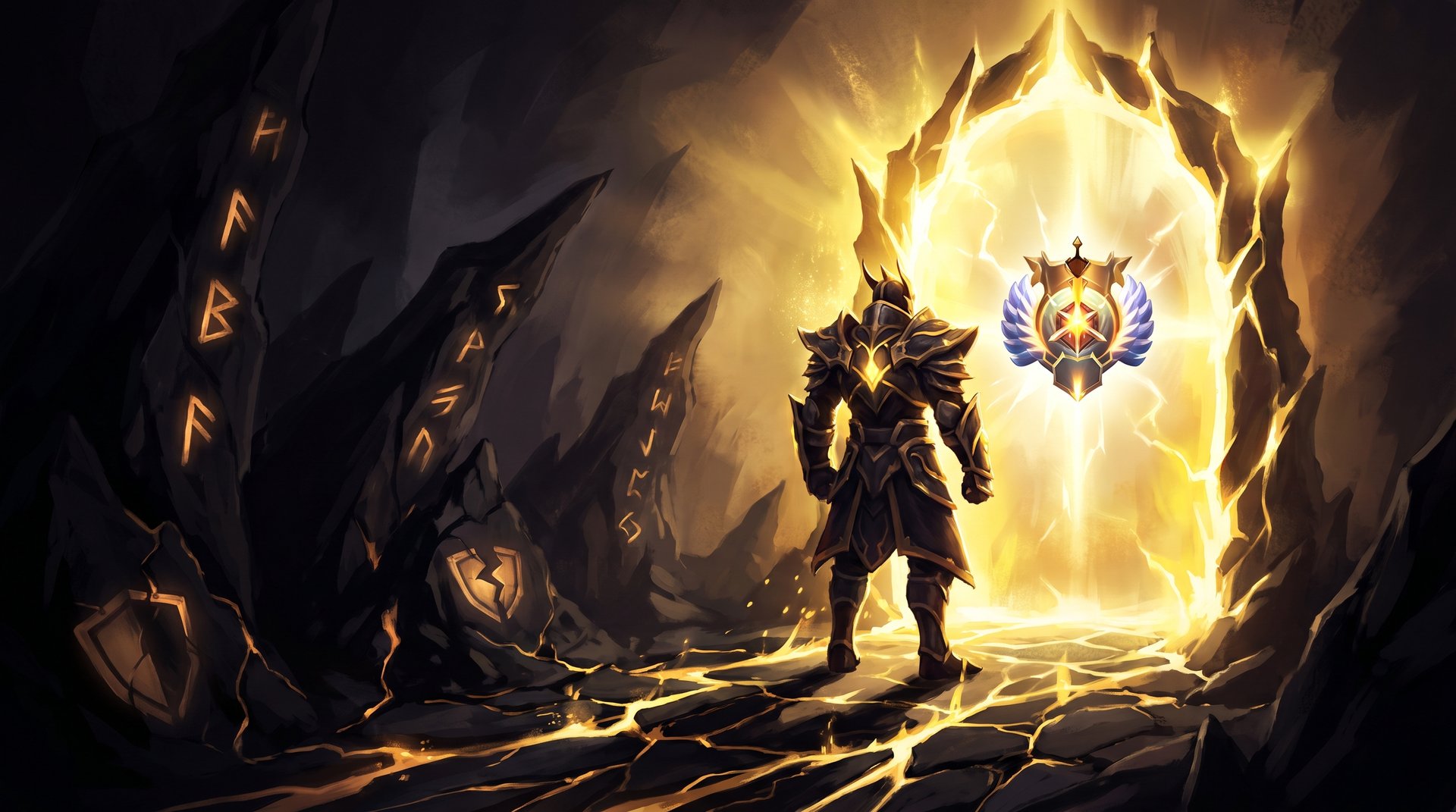 Dota 2 player at the Divine to Immortal rank threshold -- ranked pressure visualization