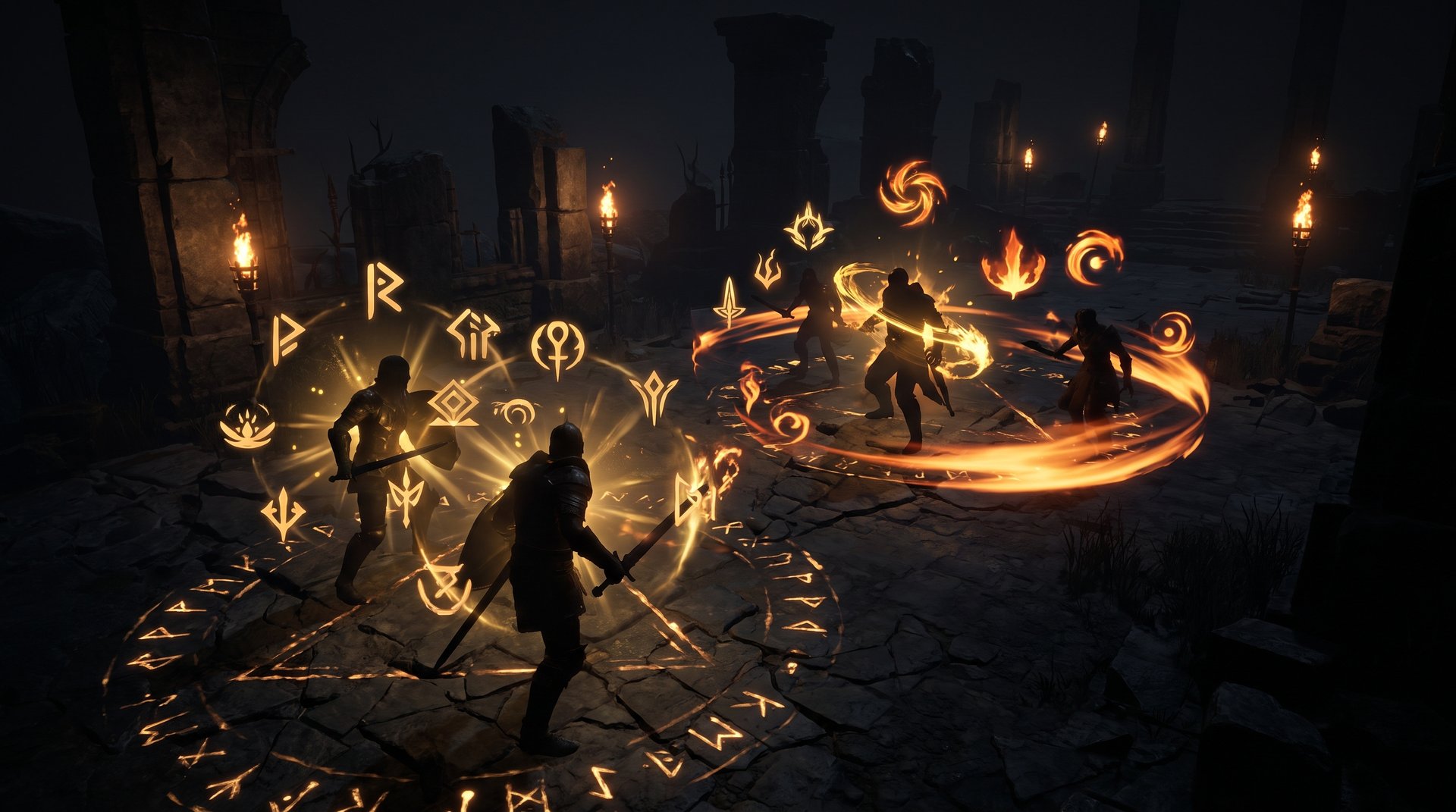 Dota 2 combat mechanics -- hero abilities and spells in dark fantasy arena