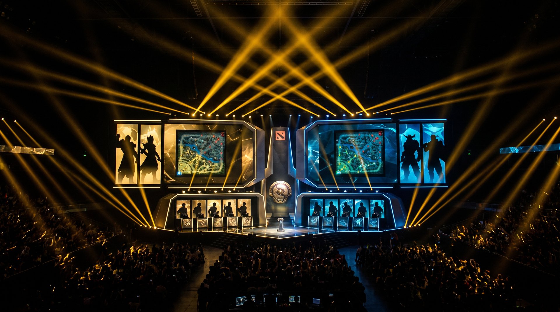 The International 2026 TI15 Shanghai esports arena stage Dota 2