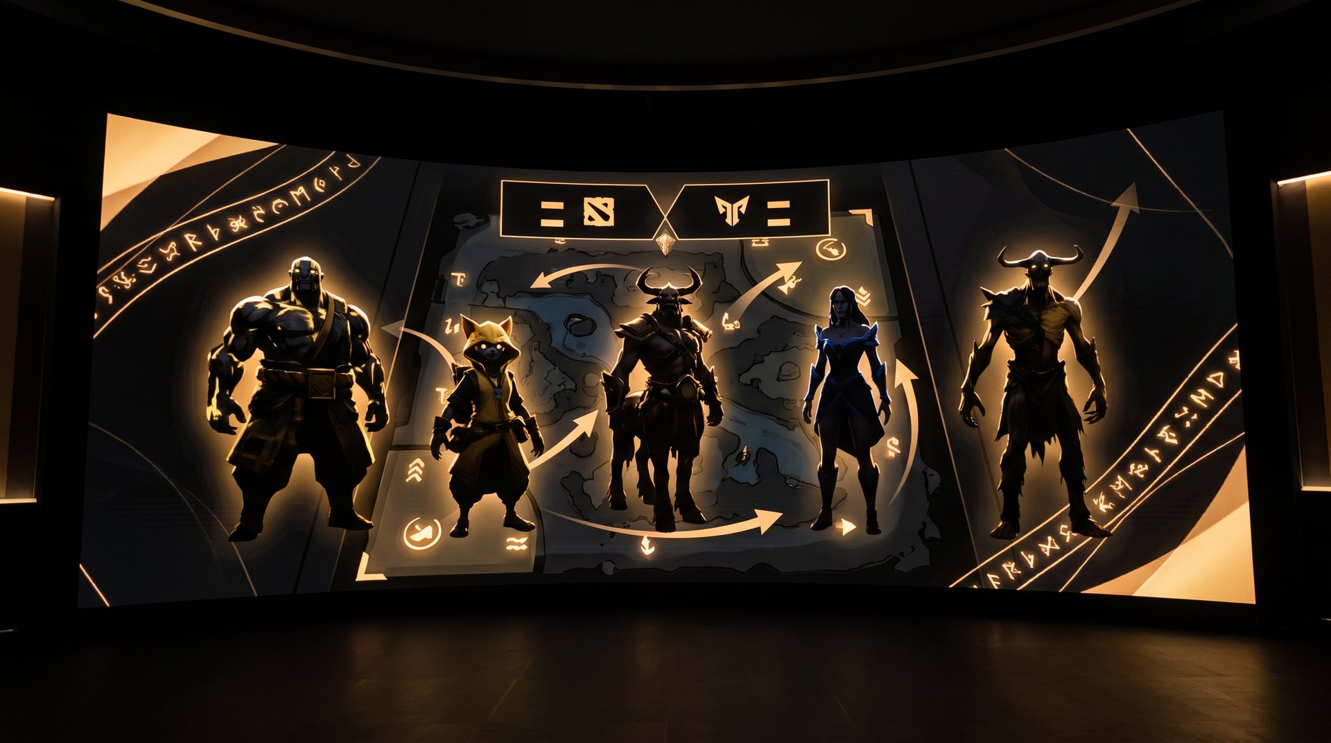 TI 2026 draft board showing the most contested Dota 2 heroes in the elimination round