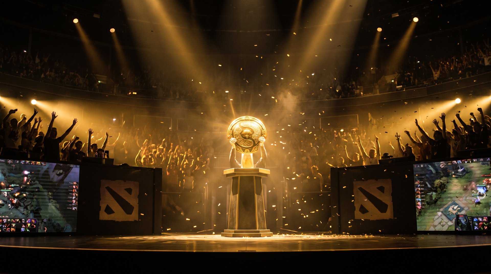 TI Aegis of Champions trophy - SumaiL TI 2016 winner Dota 2 legacy