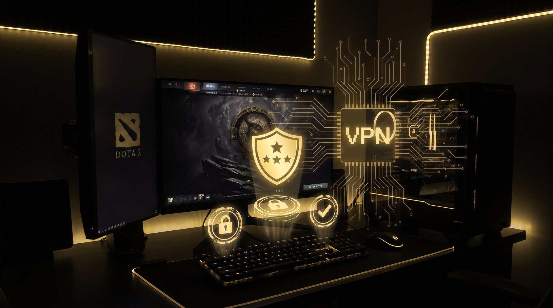 TeamSmurf account safety guarantee with VPN protection and zero-ban track record visualization