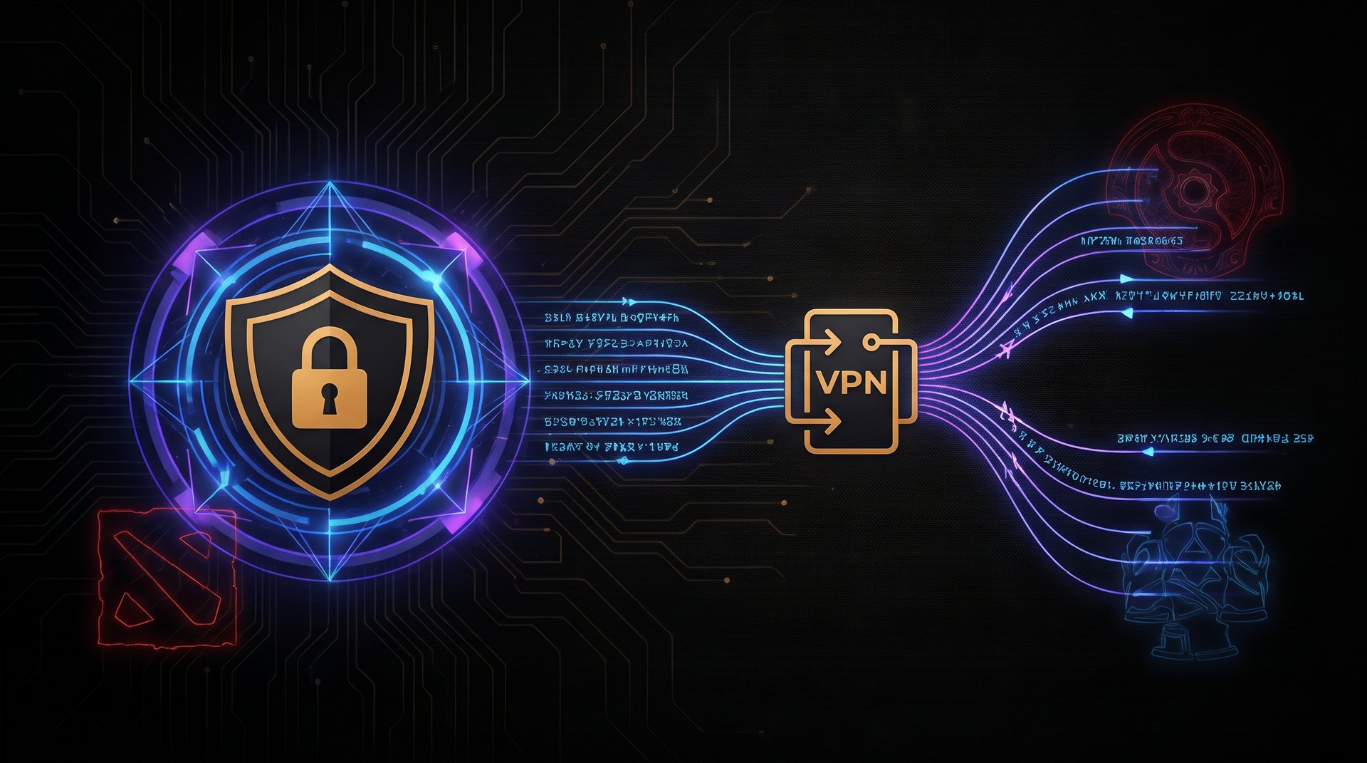 Dota 2 account security and VPN protection for boosting