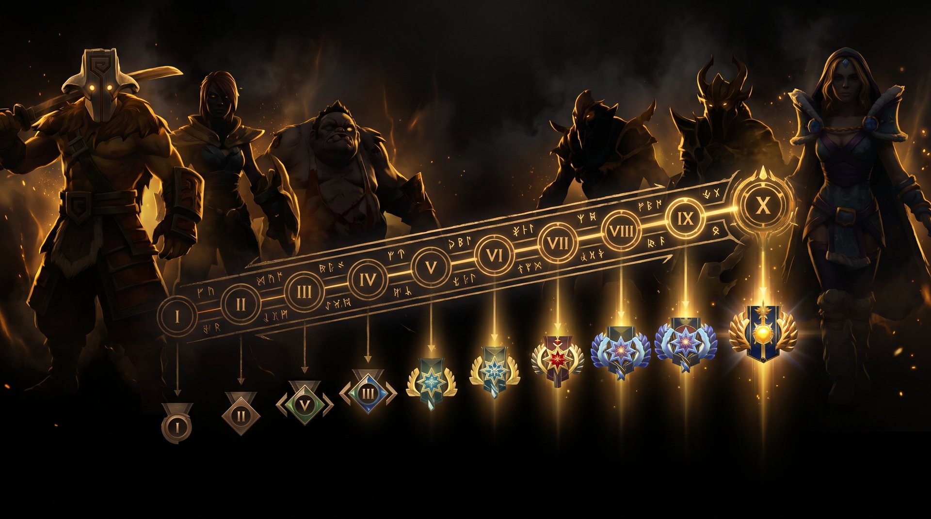 Dota 2 ranked season calibration 10 games process explained
