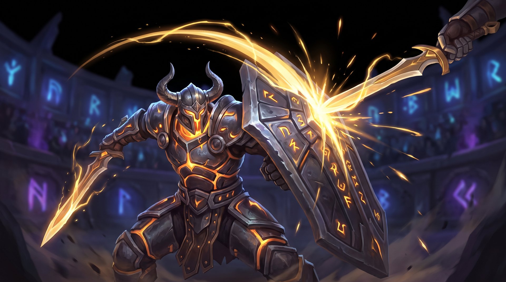 Dota 2 physical damage and armor mechanics -- deflecting sword attacks