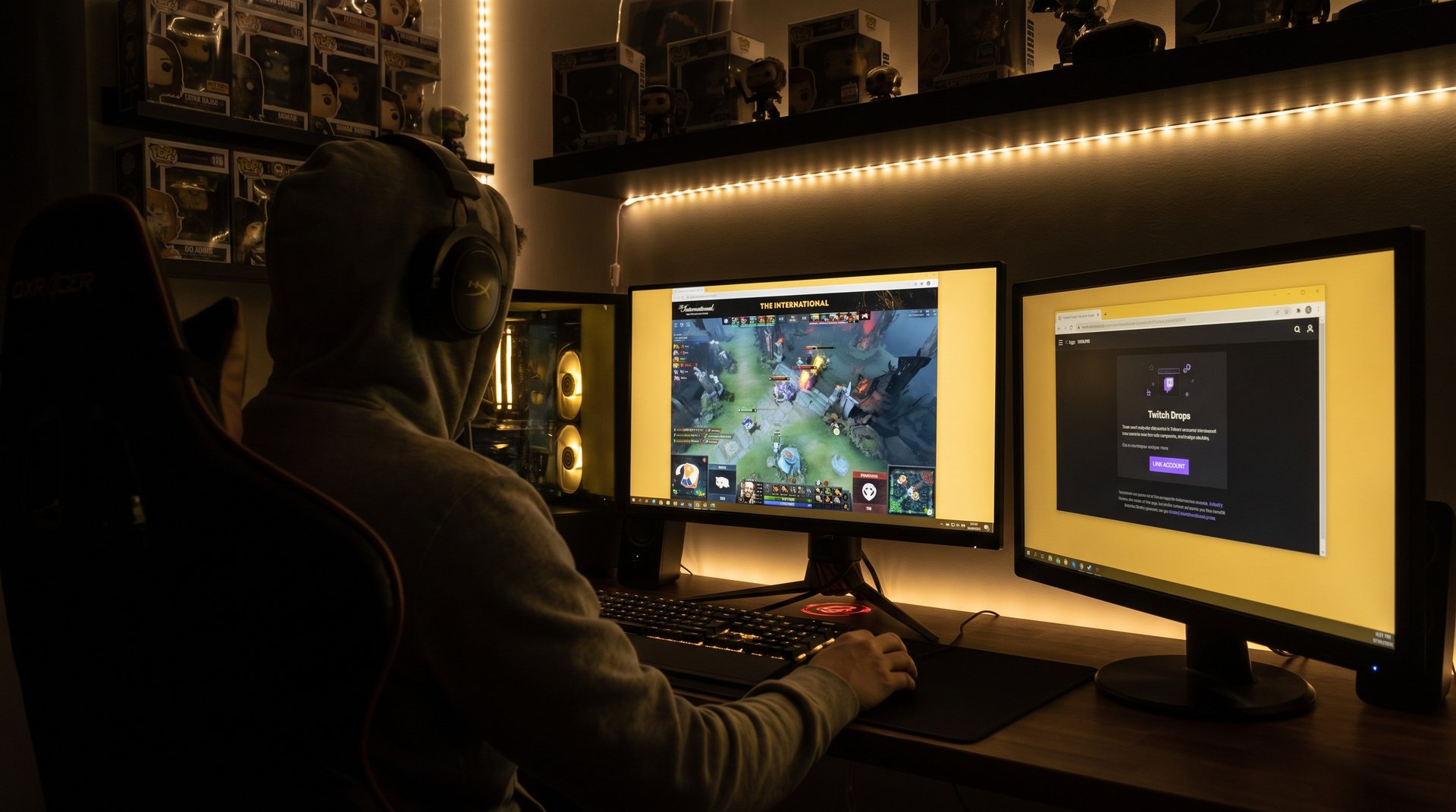How to link Steam and Twitch accounts for Dota 2 drops