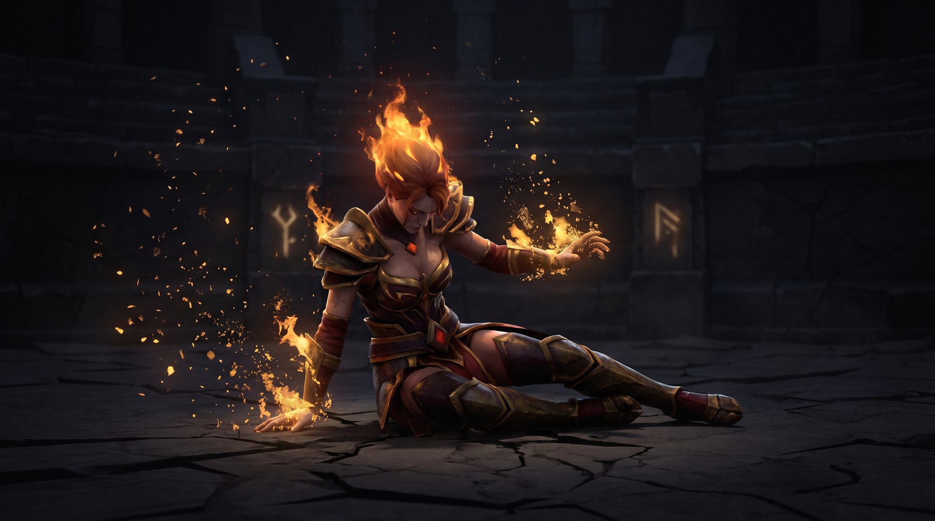 Lina nerfed in 7.41f - Fiery Soul and base stats reduced