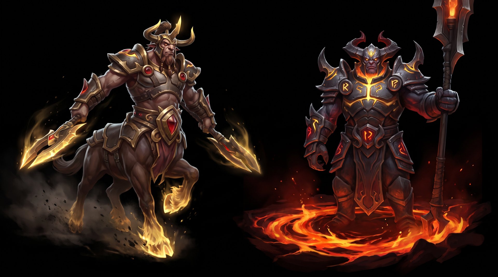 Centaur Warrunner and Underlord -- best Dota 2 offlaners in 7.41e ranked