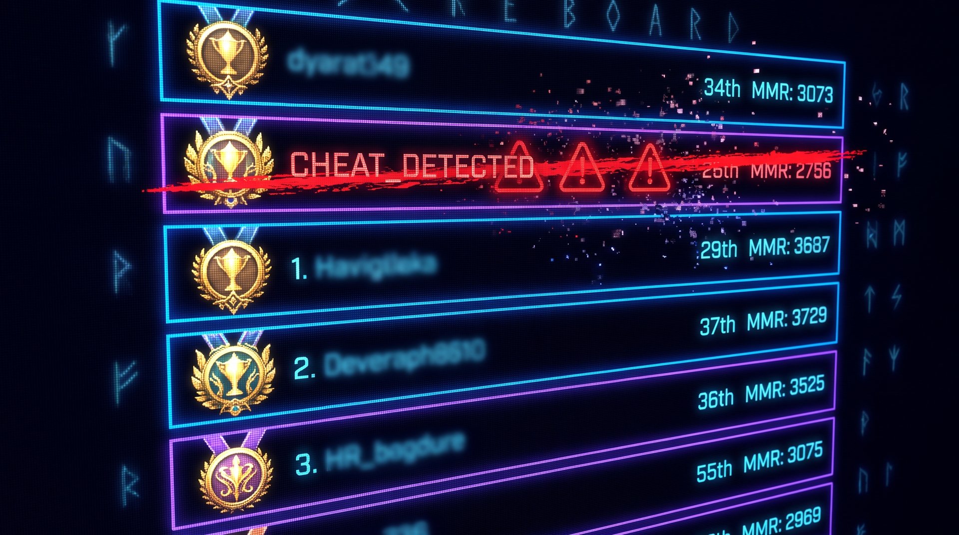 Dota 2 MMR rollback after cheater ban wave -- rank restoration policy 2026