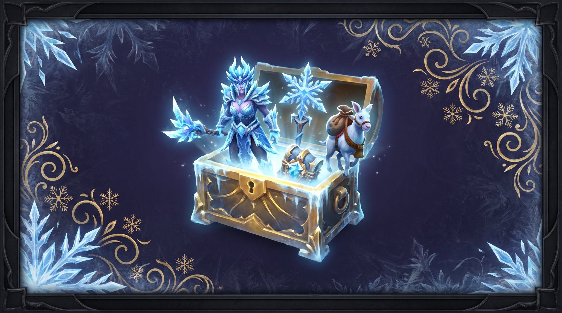 Dota 2 Frostivus event rewards and treasure chest